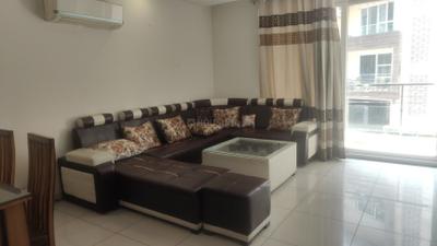Living Room Image of 1154 Sq.ft 2 BHK Builder Floor for rent in Highland Park Homes, Bhabat Zirakpur for Rs. 25999