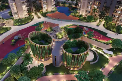 Image of 1800 Sq.ft 3 BHK Apartment / Flat for sale in Ashiana Aaroham Phase 1, Sector 80, Gurgaon for Rs. 29600000