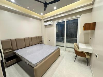 Bedroom Image of 600 Sq.ft 1 BHK Independent House for rent in Sector 52 Gurgaon for Rs. 33000
