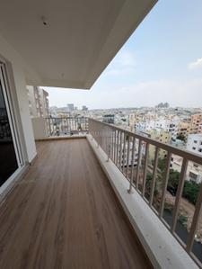 Balcony Image of 2010 Sq.ft 3 BHK Apartment / Flat for sale in AVL Samskruthi, Manikonda Hyderabad for Rs. 15075000