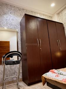 Bedroom Image of 400 Sq.ft 1 BHK Apartment / Flat for rent in Mahalakshmi Nagar Indore for Rs. 18000