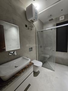Bathroom Image of 1800 Sq.ft 3 BHK Builder Floor for rent in Bali Nagar New Delhi for Rs. 82000