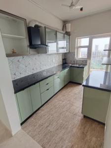 Kitchen Image of 1250 Sq.ft 2.5 BHK Builder Floor for rent in Shree Vardhman Victoria, Sector 70 Gurgaon for Rs. 43000
