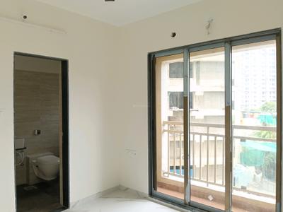 Bedroom Image of 550 Sq.ft 1 BHK Apartment / Flat for rent in Kasarvadavali Thane for Rs. 16000