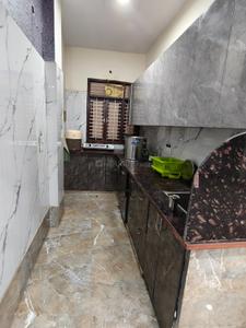 Kitchen Image of 845 Sq.ft 3 BHK Apartment / Flat for sale in Burari New Delhi for Rs. 4750000