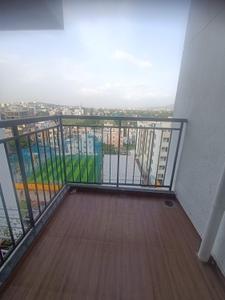 Balcony Image of 850 Sq.ft 2 BHK Apartment / Flat for rent in Lushlife Impero Building A And B, Handewadi Pune for Rs. 16000