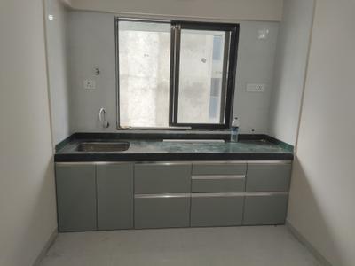 Kitchen Image of 600 Sq.ft 1 BHK Apartment / Flat for rent in Promesa West End, Dadar West Mumbai for Rs. 75000