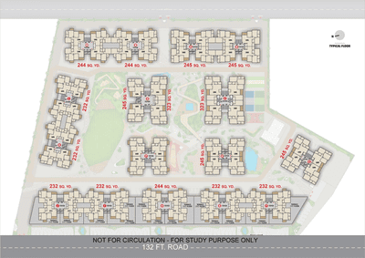 Image of 2000 Sq.ft 3 BHK Apartment / Flat for sale in Swagat Parishram, Satellite, Ahmedabad for Rs. 15000000