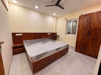 Bedroom Image of 700 Sq.ft 1 BHK Apartment / Flat for rent in Parasnath Mehar By Pushparatna, Tukoganj Indore for Rs. 25000