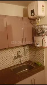 Kitchen Image of 500 Sq.ft 1 RK Apartment / Flat for rent in Sindhi Colony Jaipur for Rs. 15000