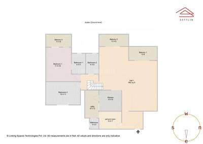 Image of 3753 Sq.ft 4 BHK Apartment / Flat for sale in  JP Nagar 1st Phase RWA, JP Nagar, Bengaluru for Rs. 51900000