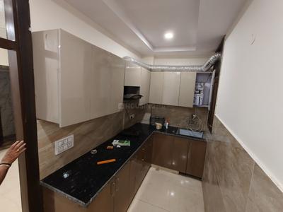 Kitchen Image of 1100 Sq.ft 3 BHK Builder Floor for rent in Nai Basti Dundahera Ghaziabad for Rs. 15000