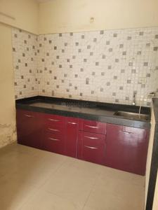 Kitchen Image of 650 Sq.ft 1 BHK Apartment / Flat for rent in Dhankawade Mystique Wonders, Narhe Pune for Rs. 18000