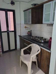 Kitchen Image of 600 Sq.ft 1 BHK Apartment / Flat for rent in Laabham Residency EWS LIG Block, Pipliyahana Indore for Rs. 14000