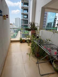 Balcony Image of 1652 Sq.ft 2 BHK Apartment / Flat for rent in Gera Song Of Joy, Kharadi Pune for Rs. 50000