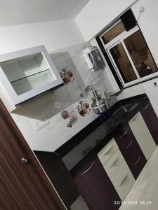 Kitchen Image of 1200 Sq.ft 2 BHK Apartment / Flat for rent in Runwal Seagull, Hadapsar Pune for Rs. 26000
