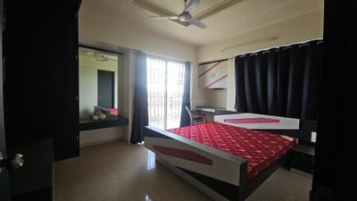 Bedroom Image of 1400 Sq.ft 3 BHK Apartment / Flat for sale in Shree Venkatesh Serenity, Dhayari Pune for Rs. 9525000
