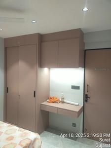 Bedroom Image of 2210 Sq.ft 3 BHK Apartment / Flat for rent in Prestige Oliva Pride, Bhimrad Surat for Rs. 58000