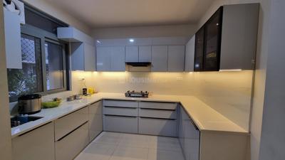 Kitchen Image of 1650 Sq.ft 3 BHK Villa for rent in Mahima Shubh Nilay Phase II Villas, Bhankrota Jaipur for Rs. 26000