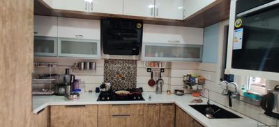 Kitchen Image of 1100 Sq.ft 2 BHK Apartment / Flat for sale in Manikonda Hyderabad for Rs. 8470000