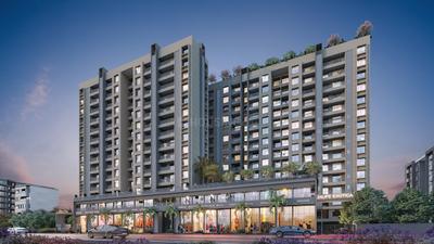 Image of 1276 Sq.ft 3 BHK Apartment / Flat for sale in 24Life Exotica, Dudulgaon, Pune for Rs. 7500000