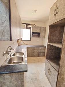 Kitchen Image of 950 Sq.ft 2 BHK Builder Floor for rent in Raja Garden New Delhi for Rs. 35000