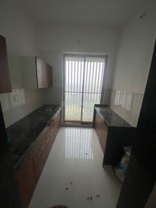 Kitchen Image of 439 Sq.ft 1 BHK Apartment / Flat for sale in Bhairaav Goldcrest Residency, Ghansoli Navi Mumbai for Rs. 12000000