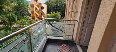 Balcony Image of 1200 Sq.ft 2 BHK Apartment / Flat for rent in Kasturi Nagar Bengaluru for Rs. 30000