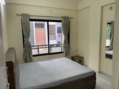 Bedroom Image of 1300 Sq.ft 2 BHK Apartment / Flat for rent in Science City Ahmedabad for Rs. 25000