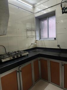 Kitchen Image of 460 Sq.ft 1 BHK Apartment / Flat for rent in Thane West Thane for Rs. 19000