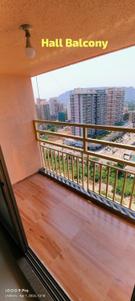 Balcony Image of 1250 Sq.ft 2 BHK Apartment / Flat for rent in Dronagiri Navi Mumbai for Rs. 22000