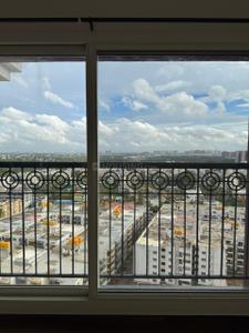 Balcony Image of 2200 Sq.ft 4 BHK Apartment / Flat for rent in Sobha Windsor, Whitefield Bengaluru for Rs. 90000