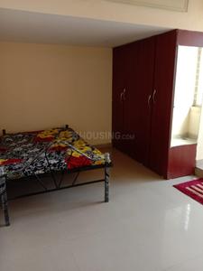 Bedroom Image of 450 Sq.ft 1 BHK Builder Floor for rent in Amrutahalli Bengaluru for Rs. 15500