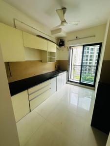 Kitchen Image of 1200 Sq.ft 3 BHK Apartment / Flat for rent in Dhokali Naka Thane for Rs. 50000