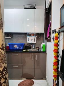 Kitchen Image of 500 Sq.ft 1 BHK Apartment / Flat for sale in Mehrauli New Delhi for Rs. 2900000