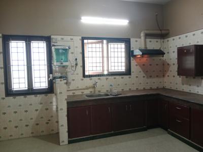 Kitchen Image of 900 Sq.ft 3 BHK Builder Floor for rent in Thudiyalur Coimbatore for Rs. 20000