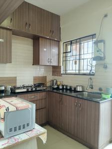 Kitchen Image of 983 Sq.ft 2 BHK Apartment / Flat for sale in SLV Paradise, Byrathi Bengaluru for Rs. 5480000