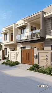 Image of 1600 Sq.ft 3 BHK Duplex for sale in Sarojini Nagar, Lucknow for Rs. 6000000