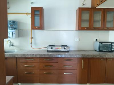 Kitchen Image of 1080 Sq.ft 2 BHK Apartment / Flat for rent in Adani The Meadows, Shantigram Ahmedabad for Rs. 36000