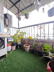 Balcony Image of 1050 Sq.ft 2 BHK Apartment / Flat for rent in DSK Meghmalhar, Dhayari Pune for Rs. 20000