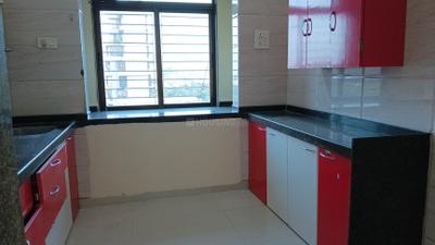 Kitchen Image of 1585 Sq.ft 3 BHK Apartment / Flat for rent in Mahaavir Darpan, Nerul Navi Mumbai for Rs. 85000