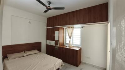 Bedroom Image of 600 Sq.ft 1 BHK Builder Floor for rent in Mahadevapura Bengaluru for Rs. 28000