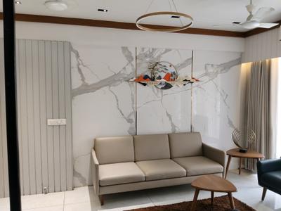Living Room Image of 2500 Sq.ft 3 BHK Apartment / Flat for sale in Shree Hari Dreamland, Tragad Ahmedabad for Rs. 9000000