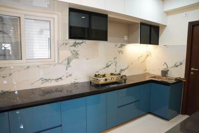 Kitchen Image of 1735 Sq.ft 3 BHK Apartment / Flat for rent in Poulomi Avante, Kokapet Hyderabad for Rs. 55000