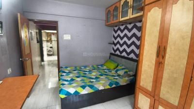 Bedroom Image of 900 Sq.ft 2 BHK Apartment / Flat for rent in Virat Tower, Kalwa Thane for Rs. 35000