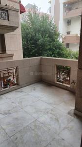 Balcony Image of 1750 Sq.ft 3 BHK Apartment / Flat for rent in CGHS Guru Apartments, Sector 6 Dwarka New Delhi for Rs. 45000