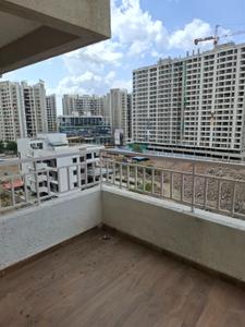 Balcony Image of 987 Sq.ft 2 BHK Apartment / Flat for rent in Woods Ville, Moshi Pune for Rs. 22000