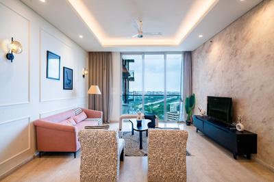 Hall Image of 1450 Sq.ft 3 BHK Apartment / Flat for sale in Forum Serendipity, Bandra East Mumbai for Rs. 83100000