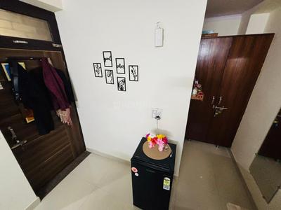 Bedroom Image of 250 Sq.ft 1 RK Studio for rent in Munirka New Delhi for Rs. 16000