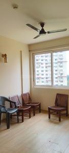 Hall Image of 1500 Sq.ft 3 BHK Apartment / Flat for rent in DLF New Town Heights, New Town Kolkata for Rs. 28000